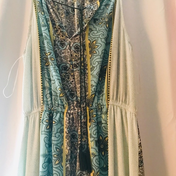 MIAMI patterned maxi dress. - Picture 3 of 4